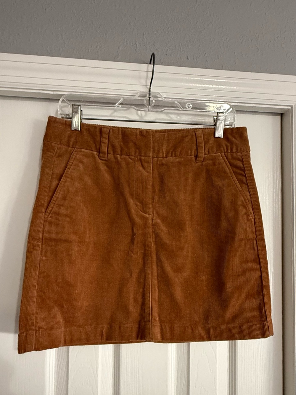 Vineyard Vines Rust Corduroy Mini Skirt